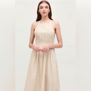 Hill House Addie Cream Basketweave Maxi Dress